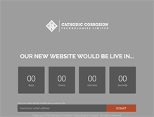 Tablet Screenshot of cathodiccorrosion.com